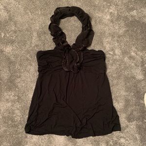 Black Express Halter